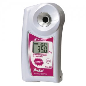 ATAGO Digital Pocket Hydrogen Peroxide Refractometer PAL-39S